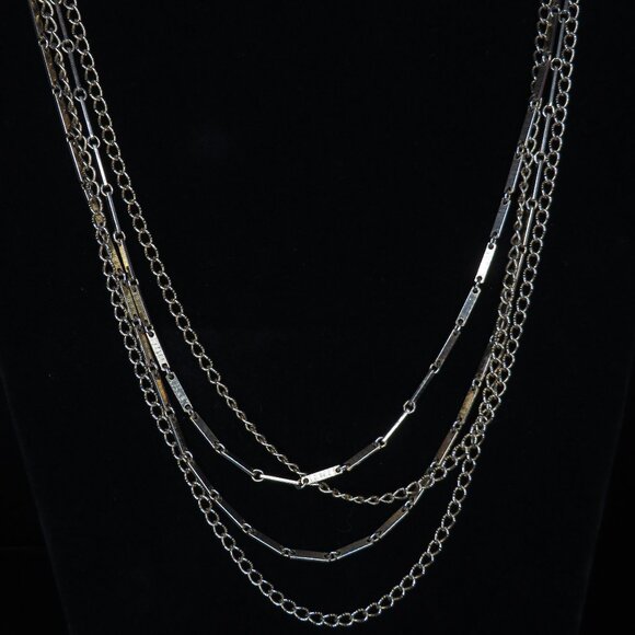 Extra Long Gold Tone Chain Necklace - Picture 1 of 2